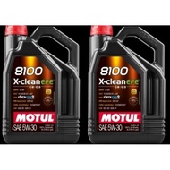 *BUNDLE OF 2* Motul 8100 5W30 X-clean EFE 5L Engine Oil