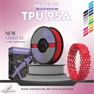 TPU95A 3D FILAMENT 1KG - PROSUMER Series (Solid Color)