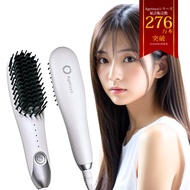 Agetsuya Heat Brush Portable Heat Brush Iron White  Heat Brush Brush Iron for Overseas Use