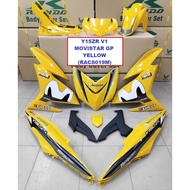 Cover Set Rapido Yamaha Y15ZR V1 V2 Movistar GP Accessories Motor Y15 Ysuku Blue Matt Black Yellow Color Y15ZR / Motor Accessories