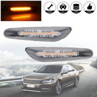 2pcs LED Dynamic Flowing Turn Signal Side Marker Light Blinker Sequential Lamp Fit for BMW E60 E61 E