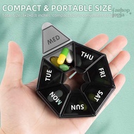 Mini Portable 7 Days Medicine Box Pill Storage
