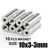 Neodymium Magnet 10x3mm Round Ring Model Magnet Ring 10mm x 3mm
