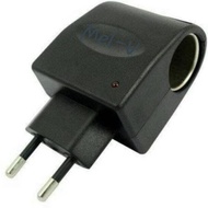 TJS AC to DC Car LIGHTER PLUG ADAPTER AC to DC switch saver adapter AC to DC Car Charger Plug to dc