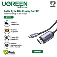 UGREEN USB Cable C To Display Port Thunderbolt 3/4 To DP UHD Resolution 8K@60Hz 4K@240Hz