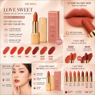 [New] BE’WELL Love Sweet New Look Velvet Matte Lipstick 7 Colors 93 333 456 555 666 888 6666 6699 – 