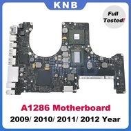 Tested A1286 Motherboard For Macbook Pro 15" A1286 Logic Board i5 i7 2008 2009 2010 2011 2012 Year