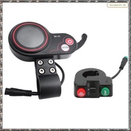 [L W H Y] QS-S4 6PIN Display Meter+Switch Button for Zero 8 9 10 8X 10X Electric Scooter