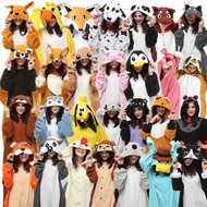 ONESIE COSTUME RABBIT BAT DUMBO DINO DINOSAURUS TIGER WOLF STITCH COW POOH EEYORE OLAF DORAEMON SPID