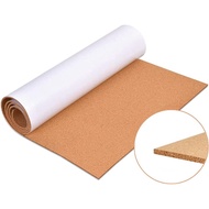 Papan Gabus Berpelekat Sendiri, Papan Gabus Tebal 1/8" untuk Dinding, Papan Gabus Gulung 47"x16" unt