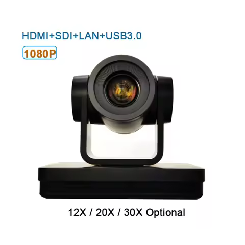 Vmix HD SDI IP POE USB 12X 20X 30X Optical Zoom PTZ Conference Camera System for Remote Meeting Broa