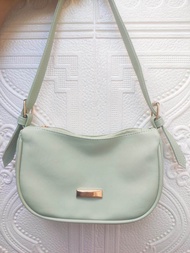 KAMIYA Sling Bag Tas Bahu Tas Wanita Polos Tas Wanita Resleting