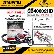 สายพาน YAMAHA NOUVO ELEGANCE POWERLINK SCOOTER BELT สายพานมอเตอร์ไซค์ อะไหล่มอไซค์ อะไหล่แต่ง มอเตอร