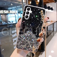 Vỏ mềm Samsung A16 A06 S24 FE A15 5G A25 5G Sáng Bóng bầu trời đầy sao họa tiết sequin Trong Suốt Vớ