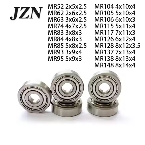 2PCS/10PCS 440 stainless steel bearing SMR106 SMR115 SMR117 SMR126 SMR128 SMR137 SMR138 SMR148 ZZ MR