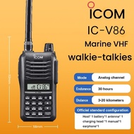 ICOM IC-V86 Walkie Talkie Two-Way Radio VHF Transceiver set (NTC Type Approved) long range Radio