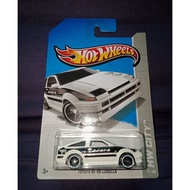 Hot Wheels Toyota AE-86 Corolla White / 2013 HW City / JDM / Mattel