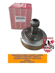 MANGKOK RUMAH KAMPAS GANDA OTOMATIS SPORKET KOMPLIT GRAND SUPRA X FIT LEGENDA REVO HONDA FEDERAL