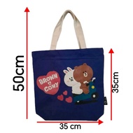 Bio-essence LINE FRIENDS Blue Tote Bag