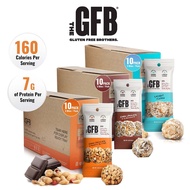 The GFB Gluten Free Protein Bites Box (10 x 36g), Protein Snack, Vegan, Gluten Free, Non GMO