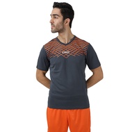 Calci Baju Scape Jersey - D.Grey Orange