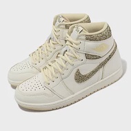 Nike Air Jordan 1 Retro HI OG Craft 男鞋 奶油黃 米白 編織 AJ1 喬丹 FD8631-100