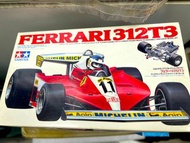 TAMIYA 1/20 FERRARI 312T3 Villennvue 韋侖諾夫，絕版模型（日本制) not HIRO/Tameo/bbr/MFH