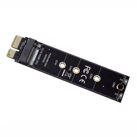 NVME M.2 to PCI E3.0 1X High Speed Extension Adapter Card M Key NGFF Converter Card Module Converter