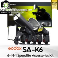 Godox Softbox SA-K6 6-in-1 Speedlite Accessories Kit / Digilife
