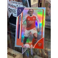 [EPL 2026] Eberechi Eze Player Card Topps Chrome EPL 2026 Arsenal Refractor Base Hard Player Card