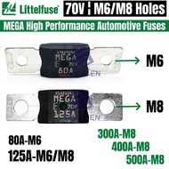 New littelfuse 70V MEGA High Performance Bolt-down High Current Fuse 60A 80A 125A 200A 250A 300A 350