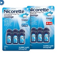 Nicorette Quit Smoking Lozenge 2mg. or 4mg., Ice Mint, 120 Pieces