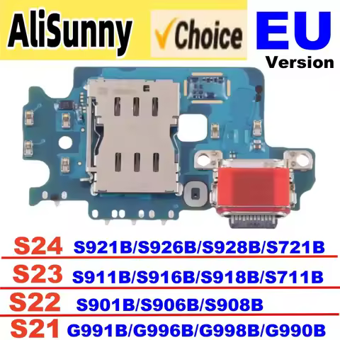 Charging Port USB Connector Flex Cable for Samsung S24 Plus S23 Ultra S22 S21 S921B S926B S928B S24F