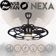 NSB FAN -  NEXA 30 INCH UNIQUE ANTIQUE CEILING FAN WITH LIGHT