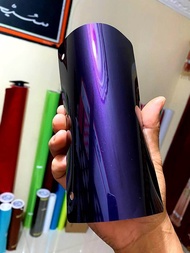 Skotlet Motor Hitam Lembayung Ungu Stiker Scotlite Motor Hitam Lembayung Biru Merah Fanchi Seri Pet