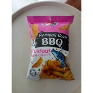 KEROPOK IKAN BBQ (WHALE BRAND) 70gsm