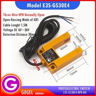 Photoelectric Sensor Switch E3S-Gs30E4 Type Npn No Dc 12-24V
