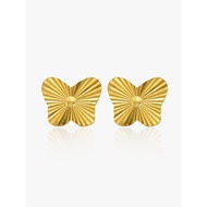 916 Gold Fluttering Earring