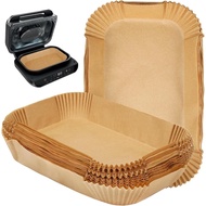 BYKITCHEN Air Fryer Liners for Ninja FG551/DG551/IG651 Foodi Smart XL Indoor Grill, Set of 100, Rect