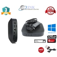 ( HP MINI PC Window 10 ) HP T530 THIN CLIENT / AMD GX-215JJ / 4-8GB RAM DDR4 / 128 GB - 256 GB SSD /