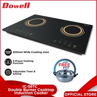 Dowell IC-58TC Double Hob Induction Cooker