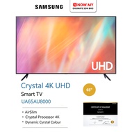 SAMSUNG 65" Crystal UHD 4K Smart TV UA65AU8000