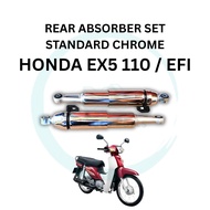 BELAKANG ABSORBER CHROME REAR ABSORBER STANDARD MOTOR HONDA EX5 110 FI EX5110 DREAM 110 FI DREAM110