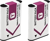 EN-EL11 Replacement Battery 3.7V 1200mAh Set for Nikon Coolpix S550 S560 Pentax M50 W60 W80 Olympus