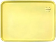 Traditional Acoustic PLATRAY Tray, Non-Slip, 16.9 inches (43 cm), Yellow, Made in Japan
