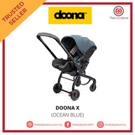Doona X NEW Car Seat & Stroller suitable from Newborn up to 85cm - Ocean Blue