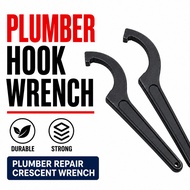 Stainless Steel C-Spanner Wrench (45-52mm) – Heavy-Duty Hook Head Spanner