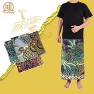 Kain Batik Bergaris Pria/baju kurung moden kain batik/kain batik indonesia/SARUNG BATIK