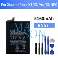 Battery For Xiaomi Poco X3 NFC / X3 Pro Battery BN57 Battery