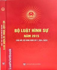 Bộ Luật Hình Sự Năm 2015 ( Sửa Đổi Bổ Sung Năm 2017 2024 2025)